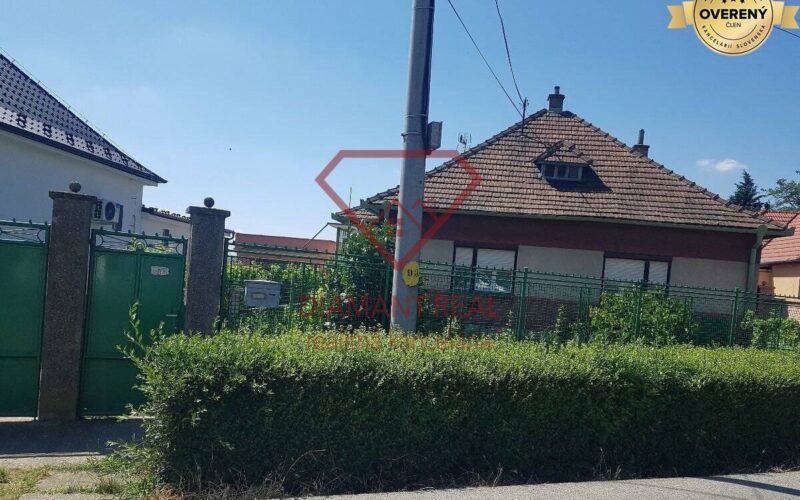 Na predaj 3 izbový rodinný dom v obci Topoľnica, okres Galanta.