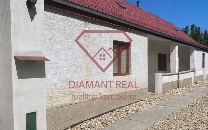 Na predaj 4 izbový Rodinný dom s BENEFITMI v obci Tomášikovo